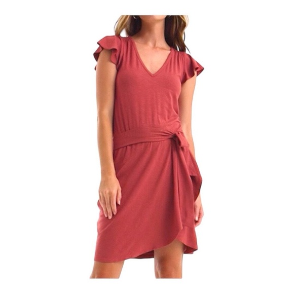 White House Black Market Short Sleeve Glamgetter Dress Sienna - Picture 1 of 7